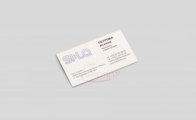 Визитки sprintsalon.by